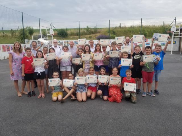 L’école de Saint-Germainmont (08), 1er prix départemental, PAM 2023